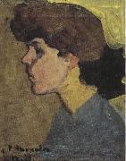 Amedeo Modigliani Head of a Woman in Profile (mk39) Sweden oil painting artist